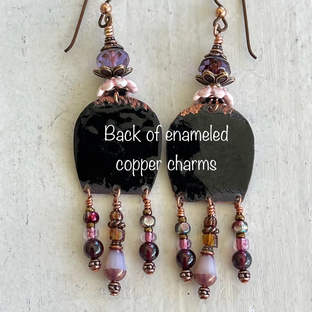 ARTISAN Earrings “Mindful Serenity” - Dangles - Picture 14 of 15